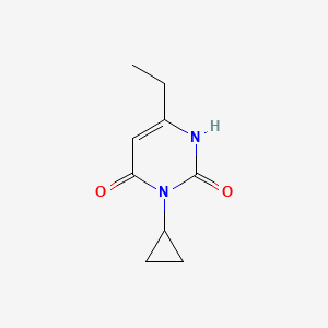 3-Cyclopropyl-6-ethyl-1,2,3,4-tetrahydropyrimidine-2,4-dione