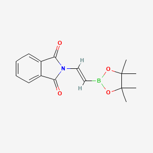 (E)-2-(2-(4,4,5,5-Tetramethyl-1,3,2-dioxaborolan-2-yl)vinyl)isoindoline-1,3-dione