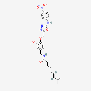 molecular formula C27H33N5O6 B14904455 Anticancer agent 16 