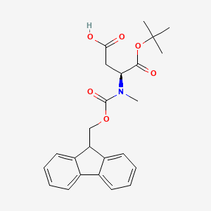 molecular formula C24H27NO6 B14904466 Fmoc-MeAsp-OtBu 