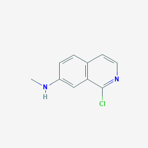 molecular formula C10H9ClN2 B1490448 1-Chloro-N-methylisoquinolin-7-amine CAS No. 1374652-28-4