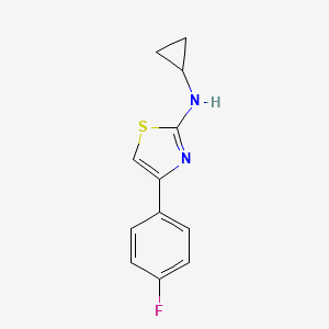 n-Cyclopropyl-4-(4-fluorophenyl)thiazol-2-amine