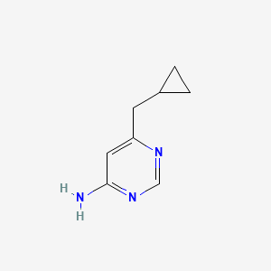 6-(Cyclopropylmethyl)pyrimidin-4-amine