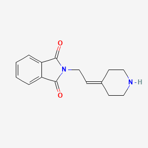 2-(2-(Piperidin-4-ylidene)ethyl)isoindoline-1,3-dione