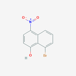 8-Bromo-4-nitronaphthalen-1-ol