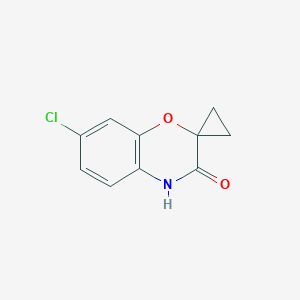 7-Chlorospiro[benzo[b][1,4]oxazine-2,1'-cyclopropan]-3(4H)-one