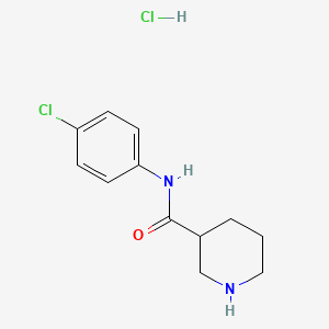 N-(4-Chlorophenyl)piperidine-3-carboxamide hydrochloride