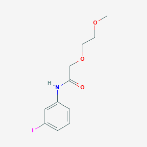 molecular formula C11H14INO3 B14904676 N-(3-iodophenyl)-2-(2-methoxyethoxy)acetamide 