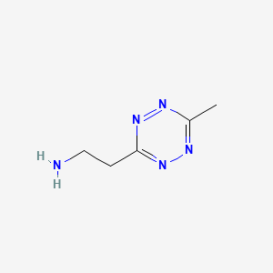 2-(6-Methyl-1,2,4,5-tetrazin-3-yl)ethanamine