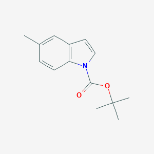 molecular formula C14H17NO2 B149047 1-(tert-Butoxycarbonyl)-5-methylindole CAS No. 129822-49-7