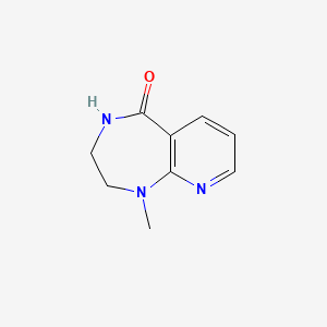 1-Methyl-3,4-dihydro-1H-pyrido[2,3-e][1,4]diazepin-5(2H)-one