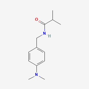 molecular formula C13H20N2O B14904781 n-(4-(Dimethylamino)benzyl)isobutyramide 