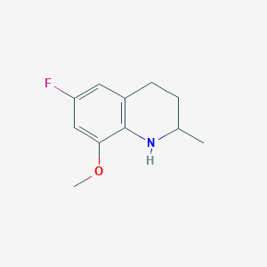 6-Fluoro-8-methoxy-2-methyl-1,2,3,4-tetrahydroquinoline