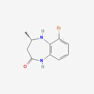 (S)-6-Bromo-4-methyl-4,5-dihydro-1H-benzo[b][1,4]diazepin-2(3H)-one