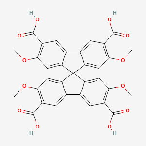 2,2',7,7'-Tetramethoxy-9,9'-spirobi[fluorene]-3,3',6,6'-tetracarboxylic acid