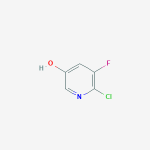molecular formula C5H3ClFNO B1490483 2-Chloro-3-fluoro-5-hydroxypyridine CAS No. 870062-76-3