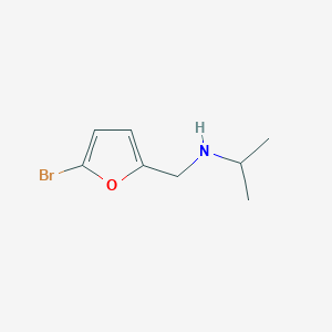 [(5-Bromofuran-2-yl)methyl](propan-2-yl)amine
