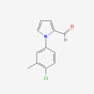 1-(4-Chloro-3-methylphenyl)-1h-pyrrole-2-carbaldehyde