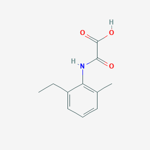 (2-Ethyl-6-methylanilino)(oxo)acetic acid