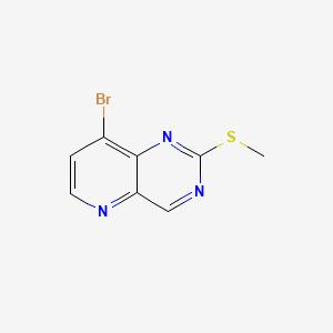 8-Bromo-2-(methylthio)pyrido[3,2-d]pyrimidine