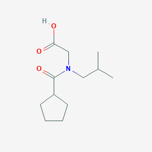 n-(Cyclopentanecarbonyl)-n-isobutylglycine