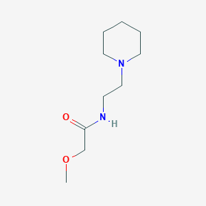 2-Methoxy-N-(2-(piperidin-1-yl)ethyl)acetamide