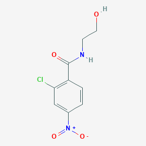 2-chloro-N-(2-hydroxyethyl)-4-nitrobenzamide