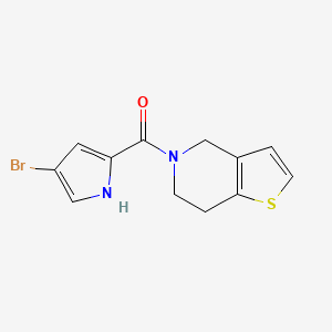 (4-Bromo-1h-pyrrol-2-yl)(6,7-dihydrothieno[3,2-c]pyridin-5(4h)-yl)methanone