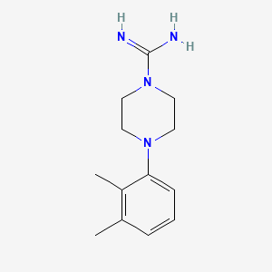 molecular formula C13H20N4 B1490507 4-(2,3-Dimethylphenyl)piperazine-1-carboximidamide CAS No. 931747-97-6