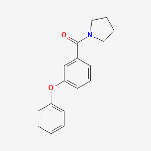 (3-Phenoxyphenyl)(pyrrolidin-1-yl)methanone