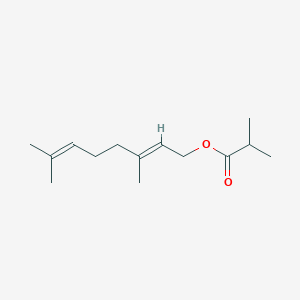 molecular formula C14H24O2 B149052 Geranyl isobutyrate CAS No. 2345-26-8