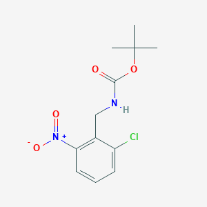 (2-Chloro-6-nitrobenzyl)-carbamic acid tert-butyl ester