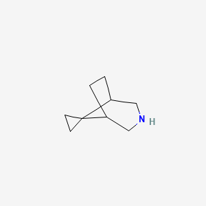 3-Azaspiro[bicyclo[3.2.1]octane-8,1'-cyclopropane]