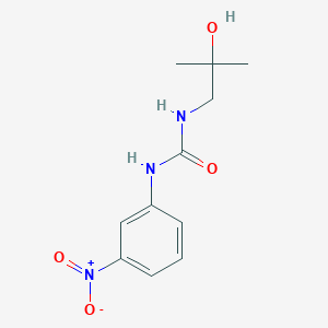 1-(2-Hydroxy-2-methylpropyl)-3-(3-nitrophenyl)urea