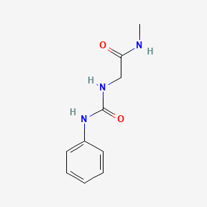 n-Methyl-2-(3-phenylureido)acetamide