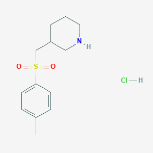 3-(Toluene-4-sulfonylmethyl)-piperidine hydrochloride