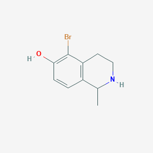 5-Bromo-1-methyl-1,2,3,4-tetrahydroisoquinolin-6-ol