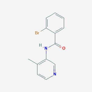 molecular formula C13H11BrN2O B14905420 2-bromo-N-(4-methylpyridin-3-yl)benzamide 