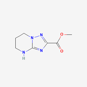 methyl 4H,5H,6H,7H-[1,2,4]triazolo[1,5-a]pyrimidine-2-carboxylate