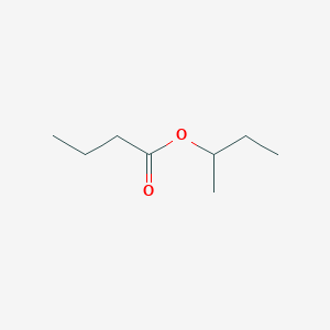 molecular formula C8H16O2 B149055 仲丁酸丁酯 CAS No. 819-97-6