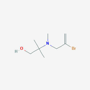 2-((2-Bromoallyl)(methyl)amino)-2-methylpropan-1-ol