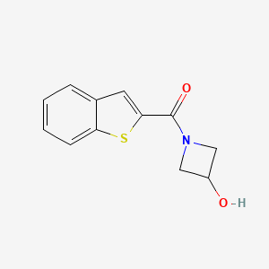 1-(1-Benzothiophene-2-carbonyl)azetidin-3-ol