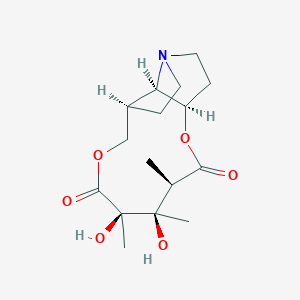 (3R,4R,5R,8AR,8a1R,13aR)-4,5-dihydroxy-3,4,5-trimethyldecahydro-2H-[1,6]dioxacycloundecino[2,3,4-gh]pyrrolizine-2,6(3H)-dione