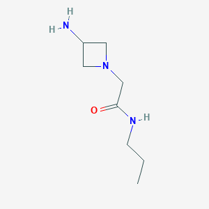 2-(3-aminoazetidin-1-yl)-N-propylacetamide