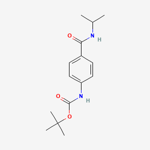 Tert-butyl (4-(isopropylcarbamoyl)phenyl)carbamate