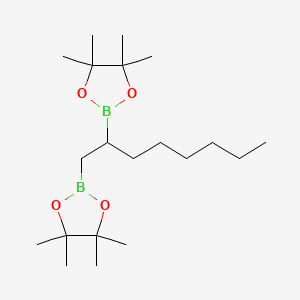 2,2'-(Octane-1,2-diyl)bis(4,4,5,5-tetramethyl-1,3,2-dioxaborolane)