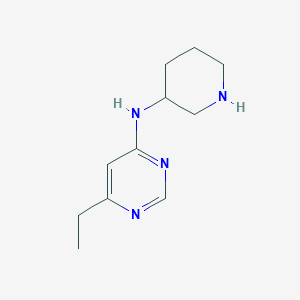 6-ethyl-N-(piperidin-3-yl)pyrimidin-4-amine
