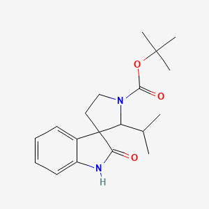 tert-Butyl 2'-isopropyl-2-oxospiro[indoline-3,3'-pyrrolidine]-1'-carboxylate