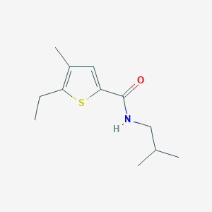 5-Ethyl-N-isobutyl-4-methylthiophene-2-carboxamide