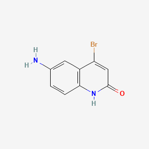 6-Amino-4-bromoquinolin-2(1H)-one